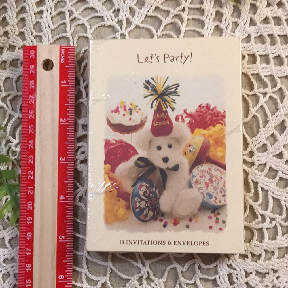 Vintage Boyd’s Bears Collection Party Invitations In Box Y2K